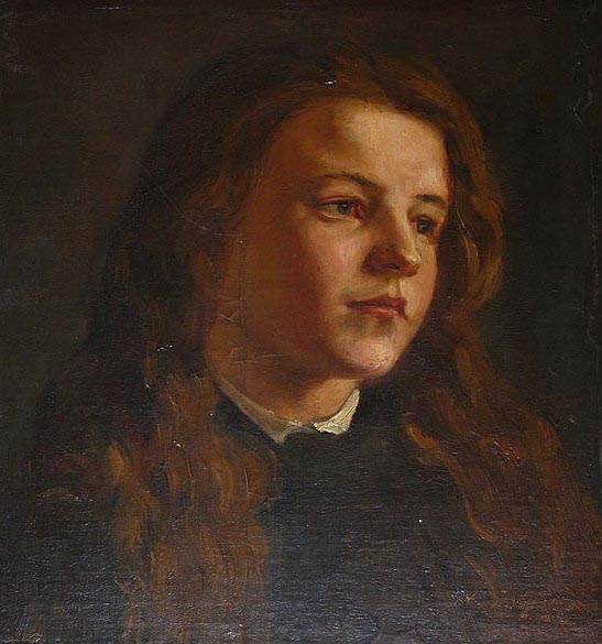 Julie painted in 1873